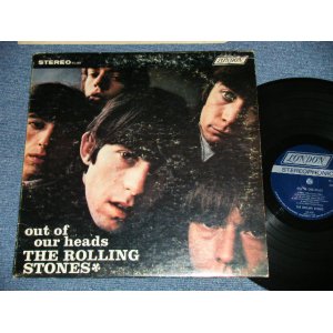 画像: ROLLING STONES - OUT OF OUR HEADS( Matrix # ZAL-6791-1/ZAL-6792-4 )( Ex-/Ex++)  /  1965 US AMERICA  ORIGINAL "NON-CREDIT at TOP Front cvr" "BLUE LABEL with Boxed LONDON Label" STEREO  Used LP