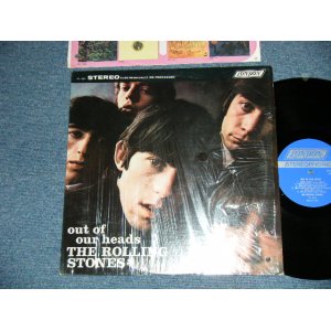 画像: ROLLING STONES - OUT OF OUR HEADS( Matrix # ZAL-6791-3 △8221/ZAL-6792-6 △8221-x )( MINT-/MINT- : EDSP : BB )  /  1965 (Maybe 1970 Version)  US AMERICA    "CREDIT at TOP Front cvr" "BLUE LABEL with Boxed LONDON Label" STEREO  Used LP