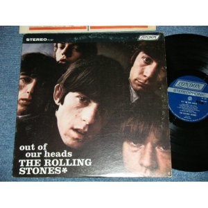 画像: ROLLING STONES - OUT OF OUR HEADS ( Matrix # ZAL-6791-1/ZAL-6792-1 )( Ex++/Ex++ Looks:Ex+++)  /  1965 US AMERICA  ORIGINAL "NON-CREDIT at TOP at TOP Front cvr" "BLUE LABEL with Boxed LONDON Label" STERE Used LP