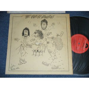 画像: THE WHO  - THE WHO BY NUMBERS ( Matrix #  A//2/B//2 )   ( Ex/Ex+++ BB ) / 1975  UK ENGLAND  ORIGINAL Use  LP 　