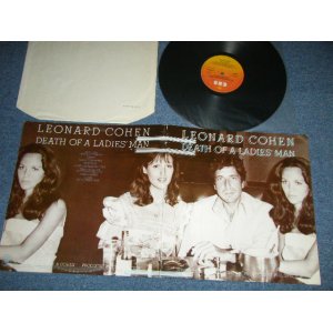 画像: LEONARD COHEN - DEATH OF A LADIE'S MAN ( Ex+/MINT-  ) /  1977 UK ENGLAND  ORIGINAL   Used LP +