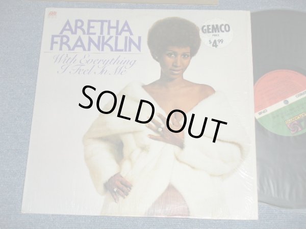 画像1: ARETHA FRANKLIN - WITH EVERYTHING I FEEL IN ME ( Ex+++/Ex+++)  / 1974 US AMERICA ORIGINAL "Large 75 ROCKFELLER Label" Used LP 