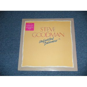 画像: STEVE GOODMAN -UNFINISHED BUSINESS( SEALED) / 1985 US AMERICA ORIGINAL "BRAND NEW SEALED"  LP 