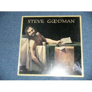 画像: STEVE GOODMAN -　 SAY IT IN PRIVATE( SEALED : Cutout) / 1977 US AMERICA ORIGINAL "BRAND NEW SEALED"  LP 