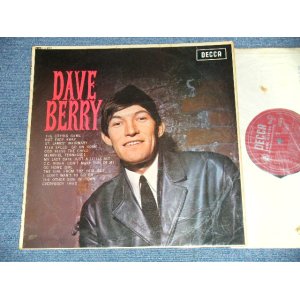 画像: DAVE BERRY - DAVE BERRY  (1A/1A) ( Ex/Ex+)  / 1964 UK ENGLAND ORIGINAL "MAROON with Unboxed DECCA Label" MONO Used LP 