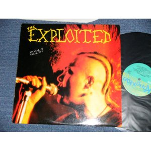 画像: The EXPLOITED - FOOLS GOLD!  (Ex+++/MINT-)  / 1986 EU / EUROPE  Used  LP