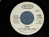 画像: SLY & THE FAMILY STONE - SMILIN' ( PROMO Only  SAME FLIP : MONO & STEREO  ) ( Ex+/Ex+ )  / 1972 US AMERICA ORIGINAL "PROMO ONLY" Used 7"45  Single 