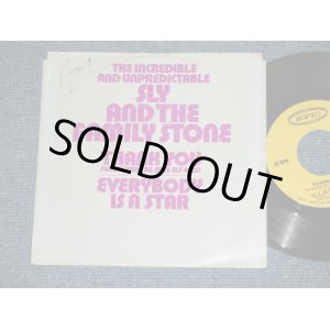 画像: SLY & THE FAMILY STONE - THANK YOU : EVERYBODY IS A STAR   ( Ex++/MINT-)  / 1969 US AMERICA ORIGINAL Used 7"45  Single  with PICTURE SLEEVE 