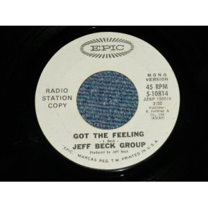 画像: JEFF BECK GROUP -  GOT THE FEELING ( PROMO Only  SAME FLIP : MONO & STEREO  ) ( Ex+++/Ex+++ )  / 1971 US AMERICA ORIGINAL "PROMO ONLY" Used 7"45  Single 