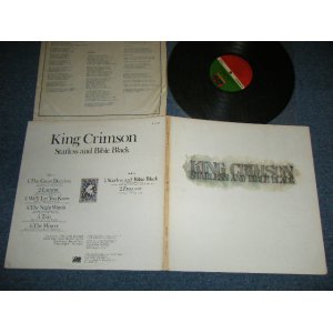 画像: KING CRIMSON  - STARLESS AND BIBLE BLACK ( Matrix No.A) STA-743067-AA △18867 (2) PR / B)STA-743068-BB CHP △18867-x PR ) ( Non-GLOSSY Jacket  ) ( Ex++/Ex++ Looks: Ex-,Ex+++ ) / 1974 US AMERICA ORIGINAL 1st Press Large "75 ROCKFELLER" Label Used LP 