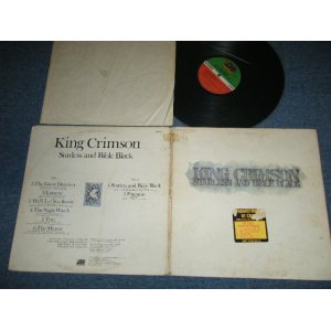 画像: KING CRIMSON - STARLESS AND BIBLE BLACK ( Matrix # ST-A-743067-A / ST-A-743068-B  CHP ) ( Non-GLOSSY Jacket  )  ( VG+++/Ex++ : EDSP )/ 1974 US AMERICA ORIGINAL "PROMO" STICKER "75 ROCKFELLER PLAZA" Label Used LP 