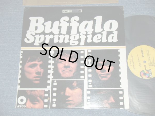 画像1: BUFFALO SPRINGFIELD -  BUFFALO SPRINGFIELD  ( Matrix # A) ST-C-66983-△23394/B) ST-C-66984-△23394-x ) ( Ex+++/MINT-)  / 1967 US AMERICA ORIGINAL 1974 Version 2nd press "YELLOW Label" Small "75 ROCKFELLER Label" STEREO  Used LP 