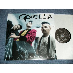 画像: GORILLA - TOO MUCH FOR YOUR HEART.( NEW )  /  1999 GERMAN ORIGINAL  "BRAND NEW"  LP 