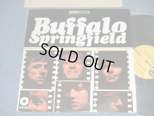 画像1: BUFFALO SPRINGFIELD -  BUFFALO SPRINGFIELD  ( Matrix # A) ST-C-66983-△23394/B) ST-C-66984-△23394-x ) ( Ex+++,Ex++/MINT-)  / 1967 US AMERICA ORIGINAL 1969 Version 2nd press "YELLOW Label" Small "75 ROCKFELLER Label" STEREO  Used LP 