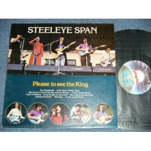 画像: STEELEYE SPAN - PLEASE TO SEE THE KING   ( Ex+/Ex+++ A-4:Ex ) / 1976 UK ENGLAND Used LP 