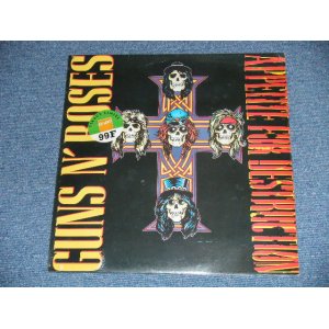 画像: GUNS N' ROSES - APPETITE FOR DISTRUCTION ( 2nd Press JACKET ) ( SEALED ) /1987 GERMAN  ORIGINAL BRAND NEW Sealed LP 