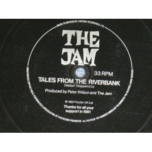 画像: THE JAM ( PAUL WELLER ) - TALES FROM THE RIVERBANK ( FLEXIE DISC  ソノ・シート) ( NEW )  / 1982 UK ENGLAND ORIGINAL "PROMO ONLY" "BRAND NEW" 7" Single FLEXI DISC 