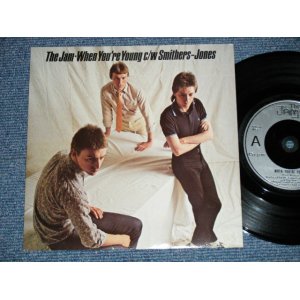 画像: THE JAM ( PAUL WELLER ) - WHEN YOU'RE YOUNG : SMITHERS JONES ( MINT-/MINT- )  / 1979 UK ENGLAND ORIGINAL Used 7" Single with Picture Sleeve