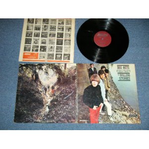 画像: The ROLLING STONES - BIG HITS ( HIGH TIDE AND GREEN GRASS ) ( MATRIX #  A) ARL-7167-1B  NP-1-A   B) ARL-7168-1F   ) ( Ex++/ Ex  Looks:Ex++ EDSP  ) / 1966 US AMERICA ORIGINAL "MONO NP-1 Credit at Front Bottom" "MAROON with Boxed LONDON Label"   MONO Used LP   