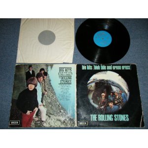 画像: The ROLLING STONES - BIG HITS ( HIGH TIDE AND GREEN GRASS ) (Matrix # 1A/4A ) ( VG++/VG+++ Looks:VG+) / 1966 UK ENGLAND ORIGINAL "BLUE With UNBOXED DECCA Label"  Used LP 