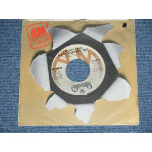 画像: CARPENTERS - I WON'T LAST A DAY WITHOUT YOU : ONE LOVE  ( Ex++/Ex++ Looks:Ex  ) / 1974 US AMERICA ORIGINAL Used 7" Single 