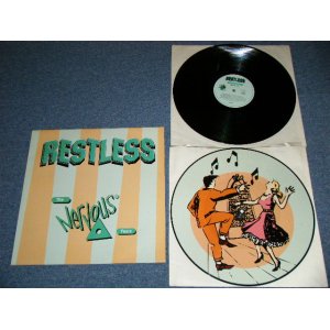 画像: RESTLESS - THE NERVOUS YEARS .( Ex+++/MINT- )  / 2001 UK ENGLAND ORIGINAL Used  LP +Bonus PICTURE DISC 12"  