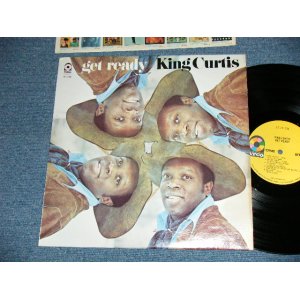 画像: KING CURTIS -  GET READY ( Matrix #  A) ST-C-70149 A  LW  B) ST-C-70150 A LW  )  ( Ex/Ex++ : WTRDMG )  / 1970 US AMERICA ORIGINAL 1st Press "YELLOW" Label   1st Press  "1841 BROADWAY CREDIT AT BOTTOM"  Label USED LP 