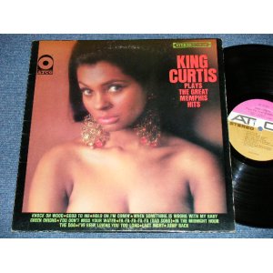 画像: KING CURTIS -  PLAYS THE GREAT MEMPHIS HITS  ( Matrix #  A) ST-C-67989-1S     B) ST-C-67990-1S )  ( Ex+/Ex+ : EDSP )  / 1967 US AMERICA ORIGINAL 1st Press "PLUM & BROWN" "NO CREDIT AT BOTTOM"  Label USED LP 