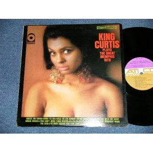 画像: KING CURTIS -  PLAYS THE GREAT MEMPHIS HITS  ( Matrix #  A) ST-C-67989-AA △10370  LW    B) ST-C-67990-AA △10370-x   LW   )  ( Ex++/Ex+++ : EDSP ,SWOBC )  / 1967 US AMERICA ORIGINAL 1st Press "PLUM & BROWN"  2nd Press  "1841 BROADWAY CREDIT AT BOTTOM"  Label   Label USED LP 