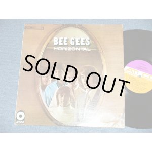 画像: BEE GEES - HORIZONTAL (  Matrix #   TYRPING STYLE   A) ST-C-671199-1C  CT    B) ST-C-671200-1C  CT  )  ( Ex++/Ex+++ ; EDSP )  /  1968 US AMERICA ORIGINAL "PURPLE & BROWN Label"  "NO ADDRESS Credit LabeBottom"  Used  LP