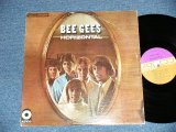 画像: BEE GEES - HORIZONTAL ( Matrix #   HAND WRITING  STYLE   A) ST-C-671199-B  B) ST-C-671200-B )  ( Ex++/Ex+++ ; EDSP )  /  1968 US AMERICA ORIGINAL "PURPLE & BROWN Label"  "NO ADDRESS Credit LabeBottom"  Used  LP