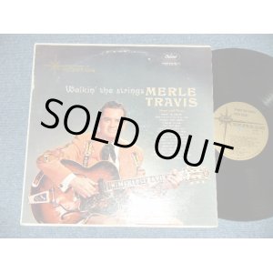 画像: MERLE TRAVIS - WALKIN' THE STRINGS ( Ex+/Ex++) / 1960 US AMERICA  ORIGINAL "GOLD Label" MONO Used LP 