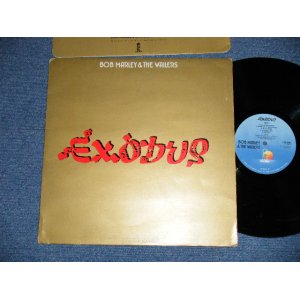 画像: BOB MARLEY & The WAILERS - EXODUS ( Matrix # A-1U/B-1U) ( Ex/Ex- Looks:VG+++ ) / 1977 UK ENGLAND ORIGINAL "BLUE LABEL"  "With ORIGINAL INNER Sleeve" Label Used LP 