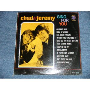 画像: CHAD & JEREMY - SING FOR YOU   ( SEALED ) / 1965  US AMERICA  ORIGINAL "MONO" "BRAND NEW SEALED"  LP