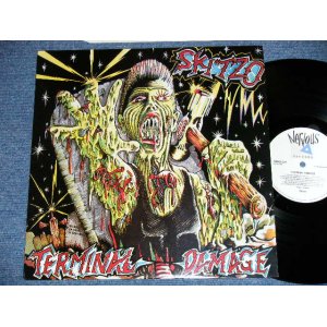 画像: SKITZO - TERMINAL DAMAGE ( MINT-/Ex+++ )   /  1988 UK ENGLAND  ORIGINAL Used LP 