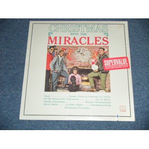 画像: The MIRACLES - CHRISTMAS WITH THE MIRACLES  ( SEALED:Cutout) / 1980's US AMERICA REISSUE  "BRAND NEW SEALED"  LP