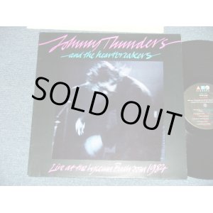 画像: JOHNNY THUNDERS ( of NEW YORK DOLLS ) & The HEARTBREAKERS - LIVE AT THE LYCEUM BALLROOM LONDON, 1984  ( Ex+++/MINT- ) /  1984 UK ENGLAND ORIGINAL  Used  LP