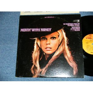 画像: NANCY SINATRA - MOVIN' WITH NANCY ( Ex+/Ex+++,Ex+ : EDSP ) / 1967 US AMERICA 2nd Press 1968 Version "2 COLOR Label" STEREO Used LP 