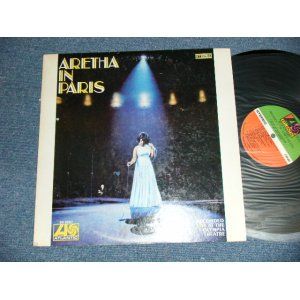 画像: ARETHA FRANKLIN - ARETHA IN PARIS  (MATRIX # ( TYPING STYLE )   A)ST-A-681373-1A  B)ST-A-681374-1B) ( E+/Ex+ : EDSP  )  / 1968 US AMERICA 1st press "RED & Green Label" "1841 BROADWAY Label" Used LP  