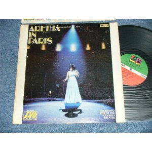 画像: ARETHA FRANKLIN - ARETHA IN PARIS  (MATRIX # A)ST-A-681373-B/B)ST-A-681374-B  ) ( Ex/Ex Looks:Ex- : EDSP)  / 1968 US AMERICA 1st pres  "RED & Green Label" "1841 BROADWAY Label" Used LP  