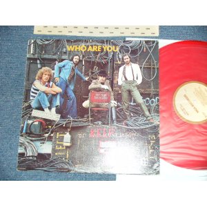 画像: THE WHO  -  WHO ARE YOU ( Ex++/Ex+++ )/ 1978 CANADA ORIGINAL "RED WAX Vinyl"  Used  LP 