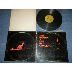 画像: TIM HARDIN - 3/LIVE IN CONCERT (MATRIX NUMBER   A)  FT/FTS-3049 S-1 MGS-1548  W.C./ B)   FT/FTS-3049 S -2  MGS-1549 W.C.)  ( VG+++/Ex+++ Looks:Ex++ : WOL) / 1968 US AMERICA ORIGINAL 1st Press Label   STEREO Used LP 