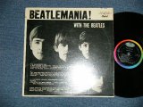 画像: The BEATLES -  BEATLEMANIA : WITH THE BEATLES (Ex/VG+++ WOBC, EDSP)  / 1964 CANADA ORIGINAL  "BLACK with RAINBOW Label" MONO Used LP 