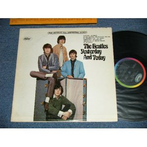 画像: The BEATLES - YESTERDAY And TODAY ( Matrix # ST-1-2358- A-13 / ST-2-2358-B-12 )  ( Ex++/MINT- EDSP,WOL ) / 1966 US AMERICA  "BLACK with RAINBOW Label" STEREO Used LP 