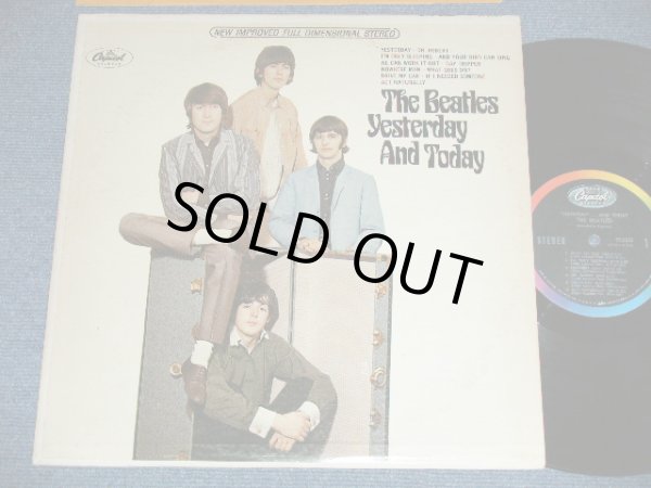 画像1: The BEATLES - YESTERDAY And TODAY ( Matrix # ST-1-2358- A-13 / ST-2-2358-B-17 )  ( Ex+/Ex++ WOBC ) / 1966 US AMERICA  "BLACK with RAINBOW Label" STEREO Used LP Ex+/Ex++  WOBC