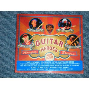 画像: JAMES BURTON, AMOS GARRETT, ALBERT LEE,DAVID WILCOX- GUITAR HEROES  ( SEALED ) /  2015 AUSTRALIA ORIGINAL  "Brand New SEALED"  CD 