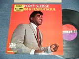 画像: PERCY SLEDGE - WARM AND TENDER SOUL ( Ex+++/MINT- : BB ) / 1966 US AMERICA ORIGINAL 1st Press "RED & PLUM With BLACK FUN on RIGHT SIDE" Label MONO Used LP 