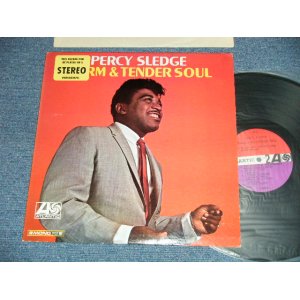 画像: PERCY SLEDGE - WARM AND TENDER SOUL ( Ex+++/MINT- : BB ) / 1966 US AMERICA ORIGINAL 1st Press "RED & PLUM With BLACK FUN on RIGHT SIDE" Label MONO Used LP 