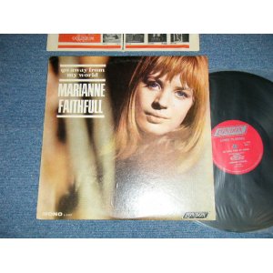 画像: MARIANNE FAITHFULL - GO AWAY FROM MY WORLD ( Matrix # A)ARL 7033-1 N B)ARL 7034-1 N ) (Ex++,Ex/Ex+++ )  / 1965 US AMERICA  ORIGINAL "RED Label with Boxed LONDON " MONO Used LP 