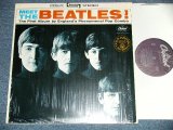 画像: The BEATLES - MEET THE BEATLES  ( Matrix #  A)  ST-1-2047-H24    B)  ST-2-2047-H25 )  ( MINT-/MINT- ) / US AMERICA  "PROMO HOLE"  "1978-Mid 1982 Version PURPLE Label" 2nd Press "AWARD GOLD Printed Front Cover" STEREO Used LP  